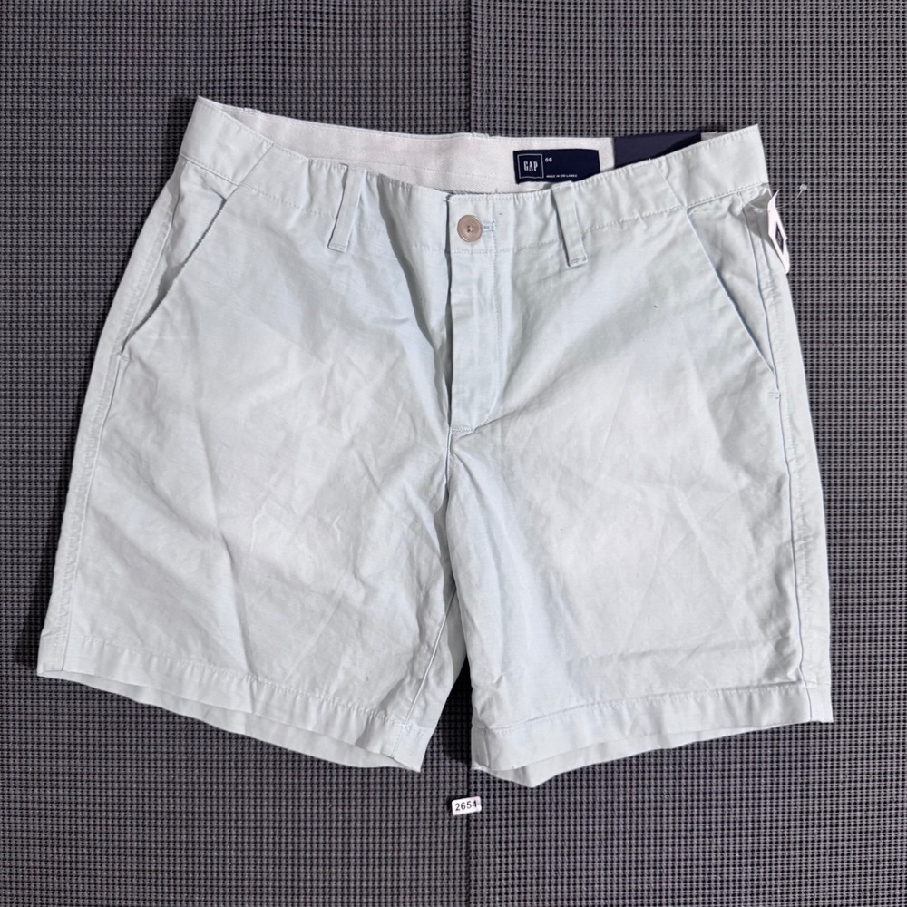 Gap Women Light Blue Chino Shorts Size 06